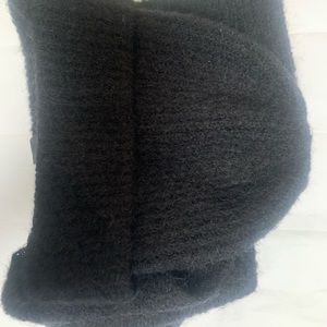 Zara Alpaca and Wool Blend Beanie Scarf